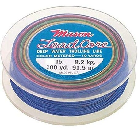 Mason Lead Core Line 27Lb 2X100Yd Spools Per Bx LC-27